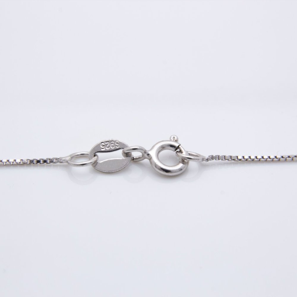 Sterling Silver Genuine Topaz Necklace - Picture 3 of 3